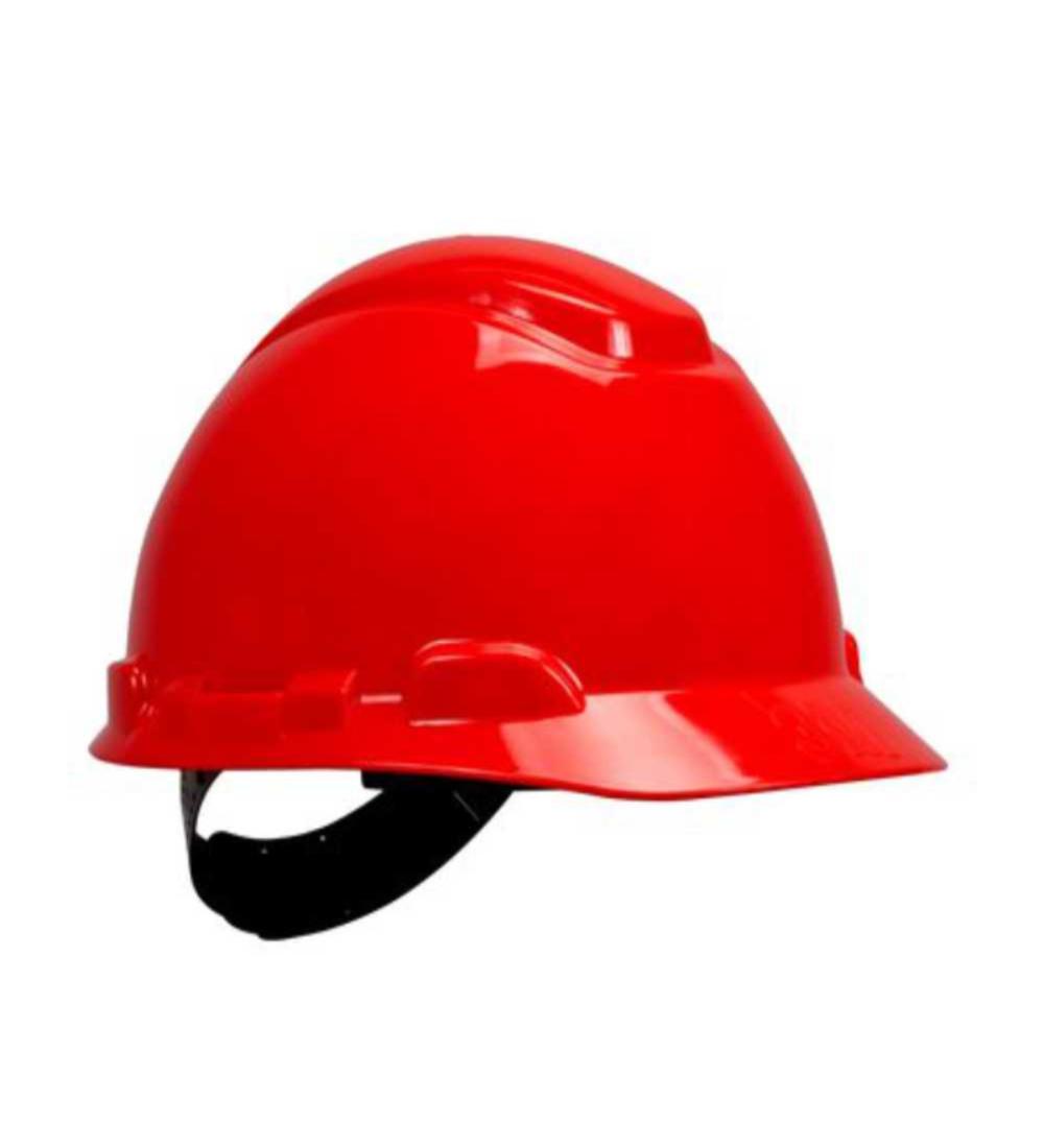 CASCO CON RACHET H705R 3M ROJO